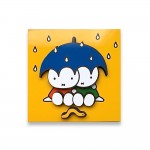 Magnet Miffy mit Regenschirm