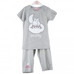 Miffy Pyjama - grau Größe 92
