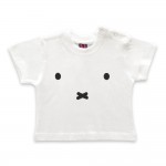 Kleinkind T-Shirt Miffy face - mit Druckknopf
